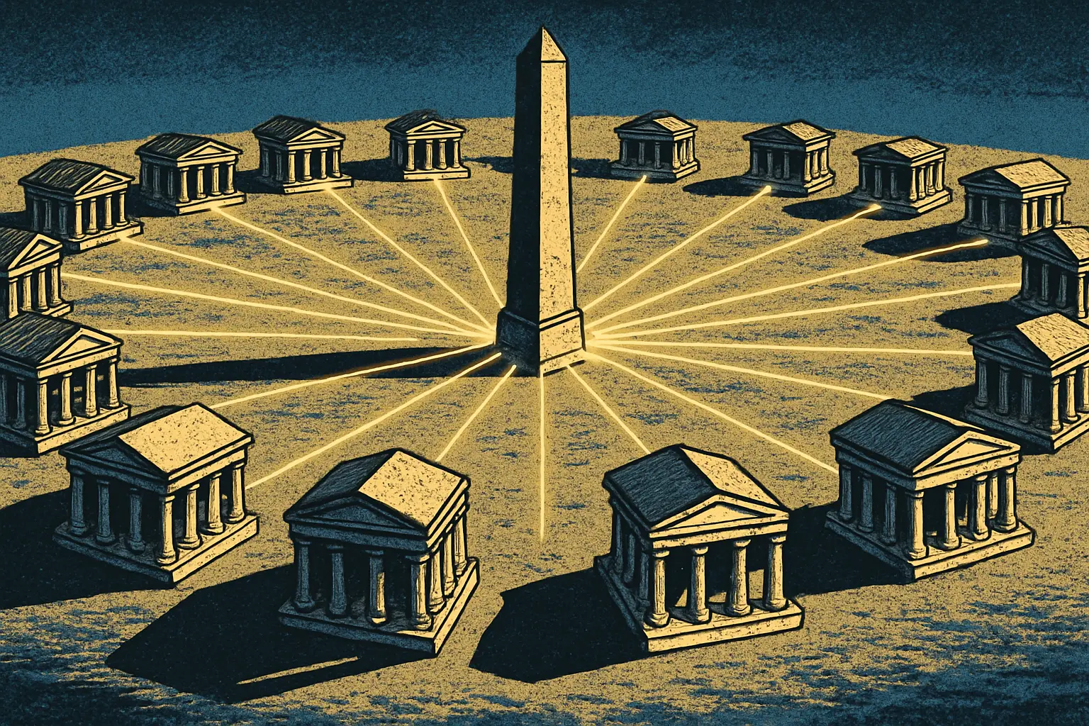Cover illustration for 21 Global Banks Form a Joint Dollar Stablecoin Venture