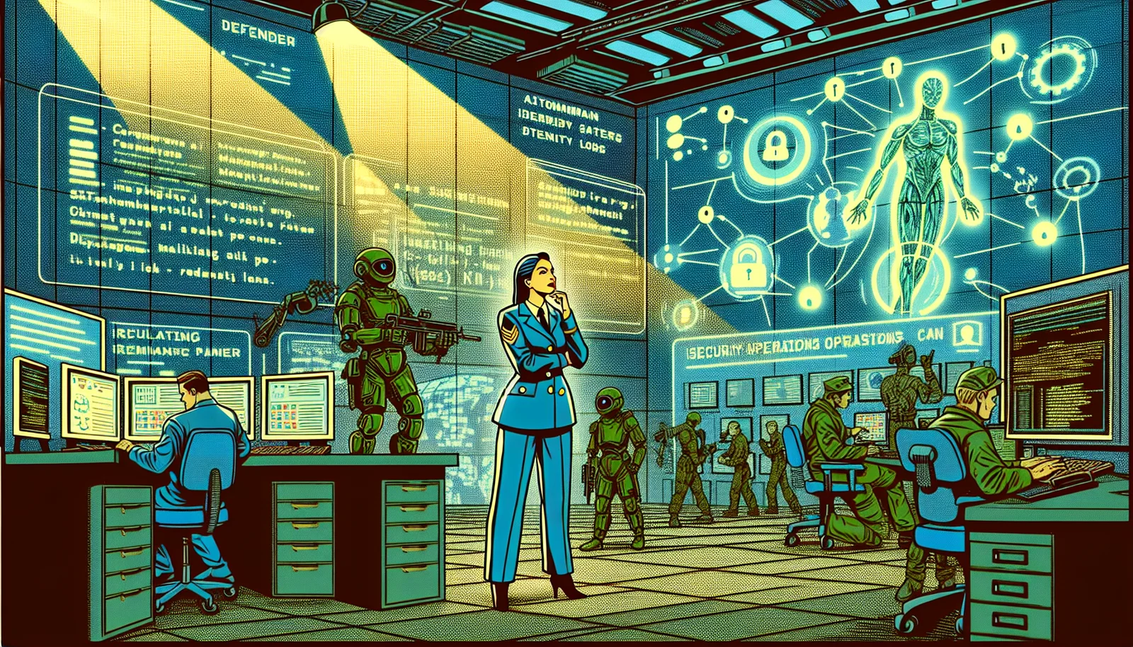 Cover illustration for Agentic AI Is Giving Security Operations Centers Their Edge Back