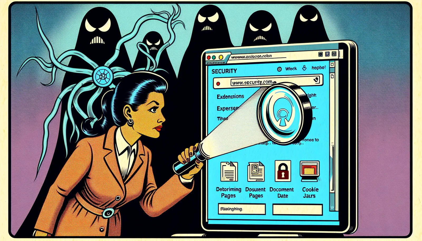 Cover illustration for AI Browser Extensions Are Your Enterprise's Biggest Unmanaged Security Surface