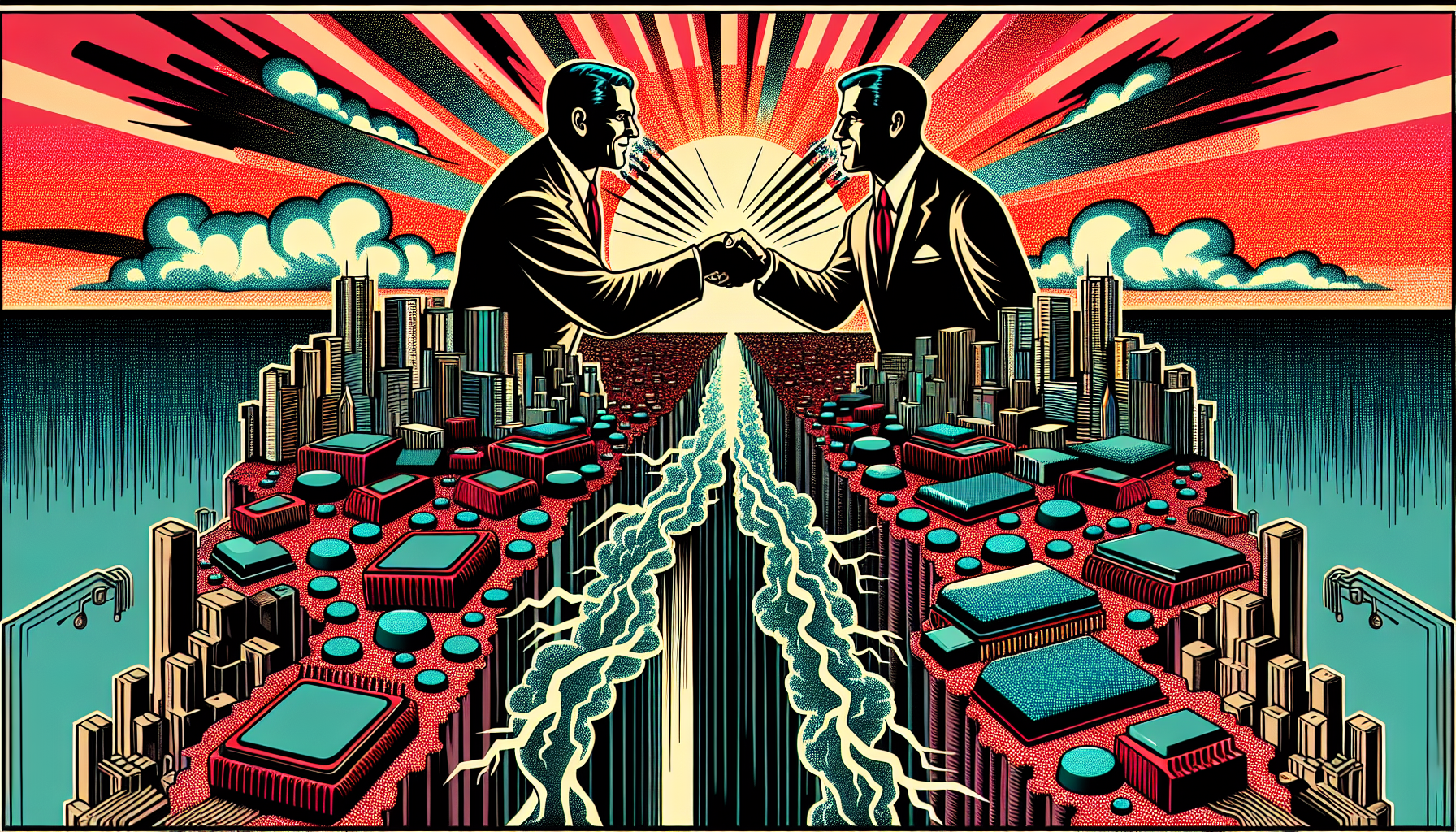 Cover illustration for AMD Lands a $60-100 Billion AI Chip Deal With Meta — The Biggest GPU Contract in History