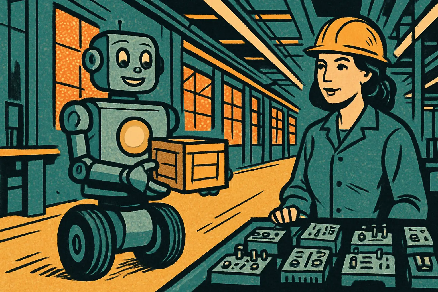 Cover illustration for AMD Ryzen AI X100 Brings Big Compute to Robots