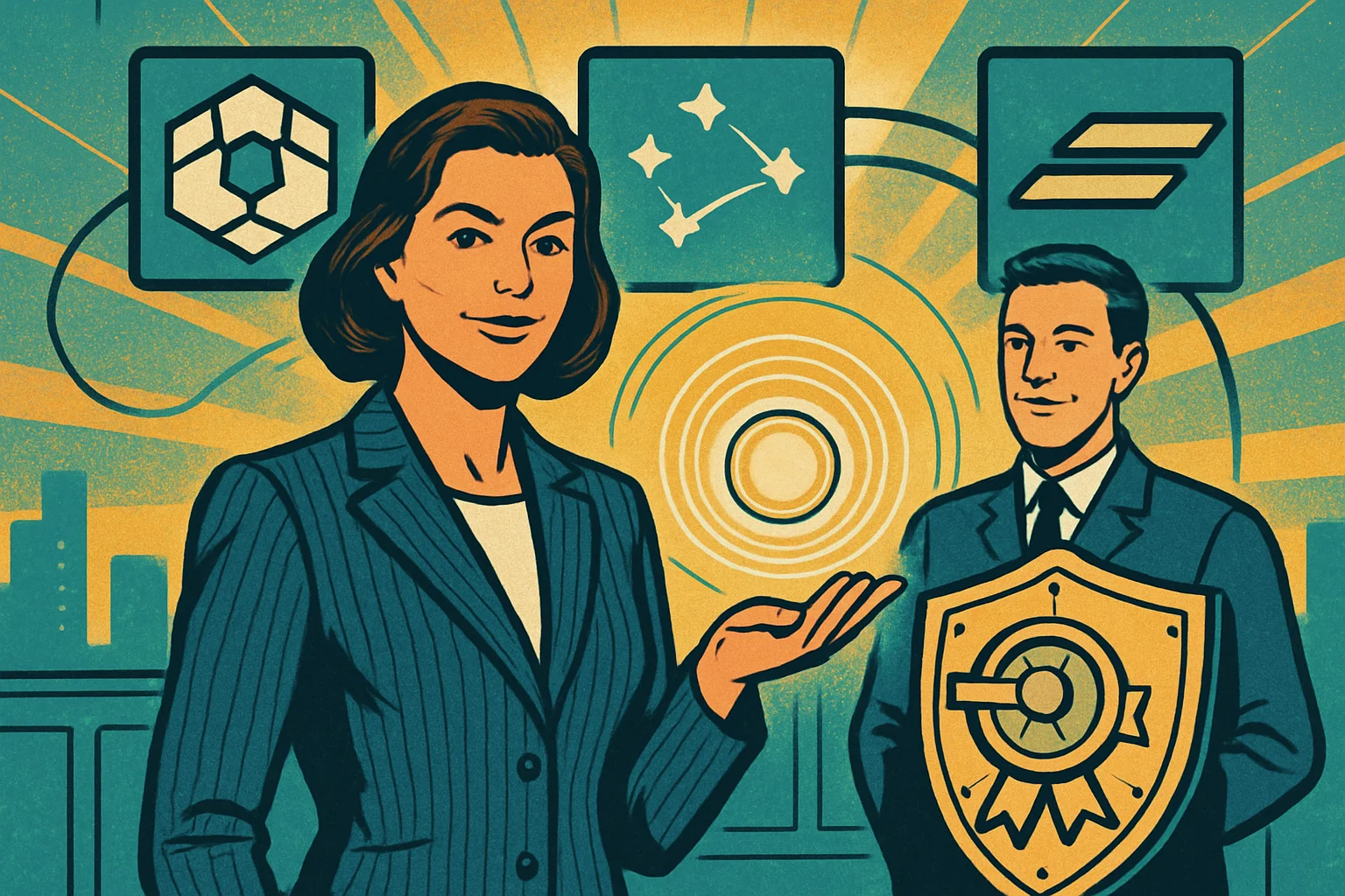 Cover illustration for Amundi and Spiko Expand SAFO to Solana — Europe's Largest Asset Manager Adds a New Blockchain to Its Tokenized UCITS Fund