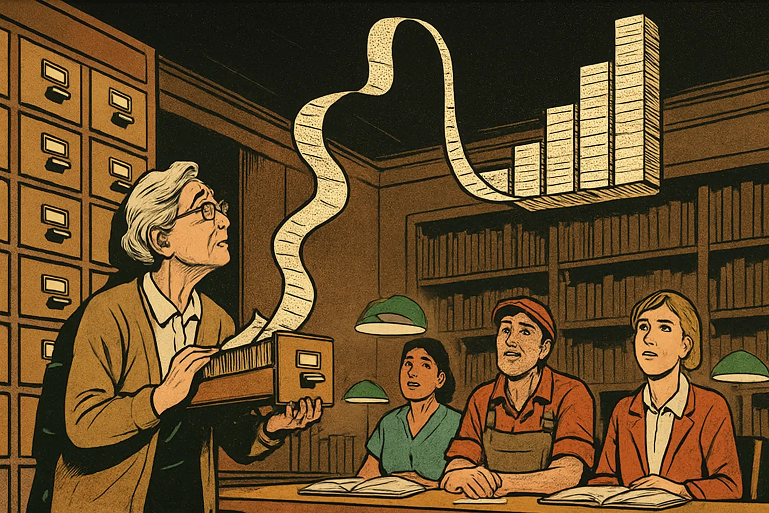 Cover illustration for Anthropic Economic Index Connector Answers AI Job Questions
