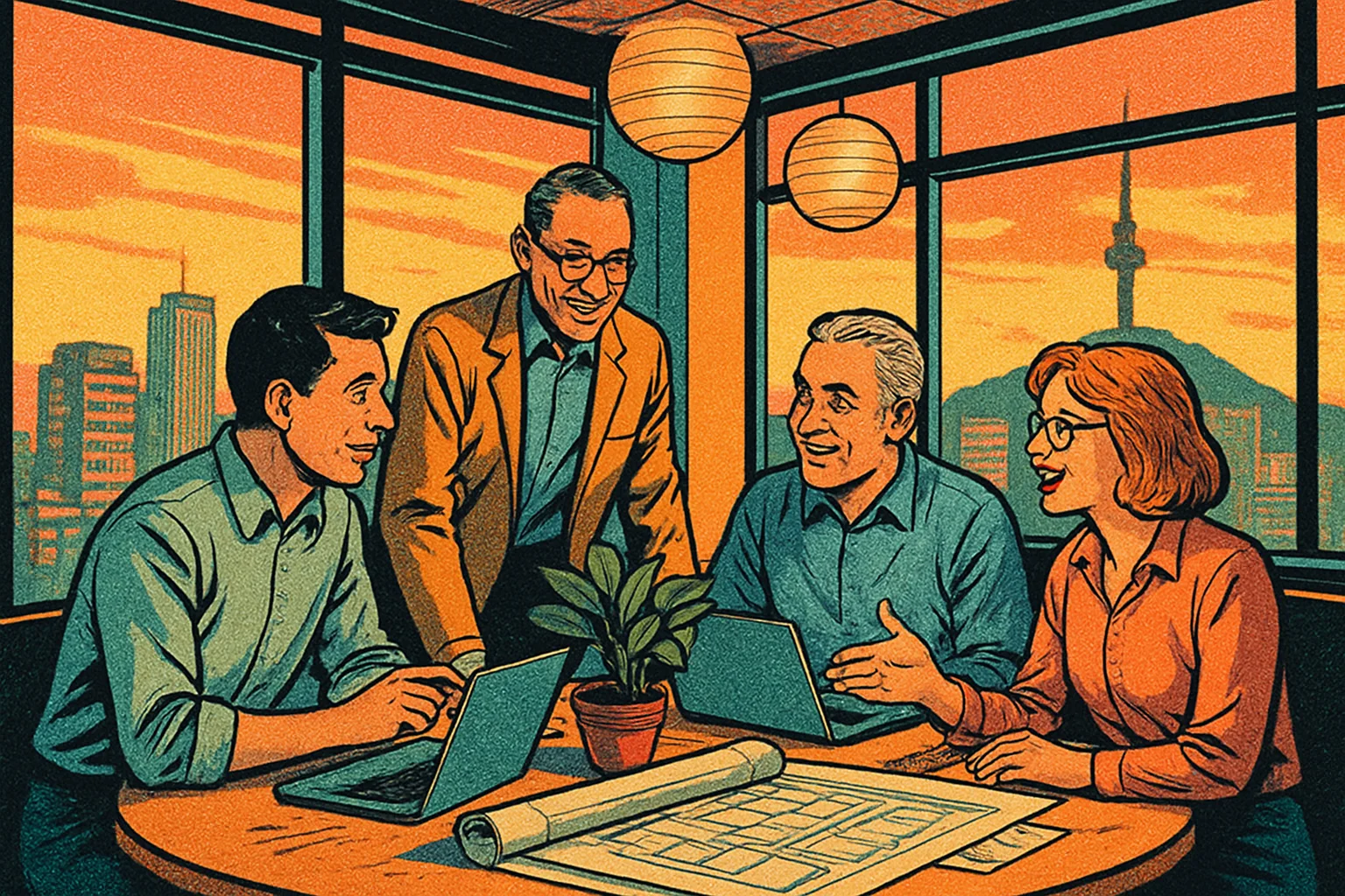 Cover illustration for Anthropic Opens a Seoul Office and Deepens Its Korean AI Partnerships