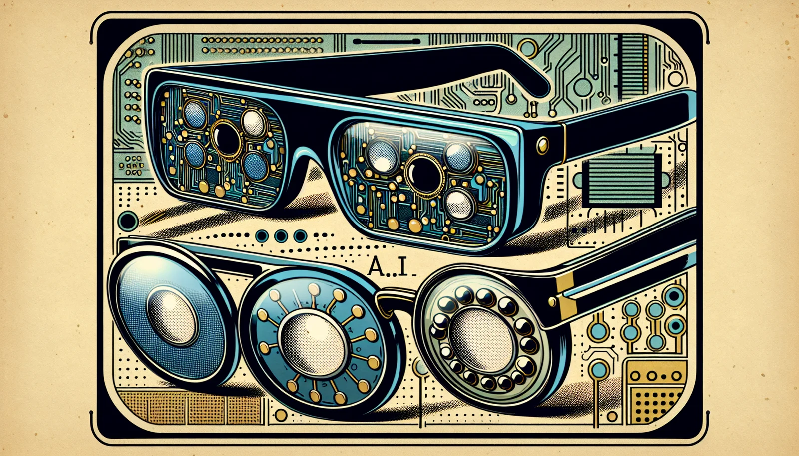 Cover illustration for Apple Is Testing Four AI Smart Glasses Designs Ahead of 2027 Launch