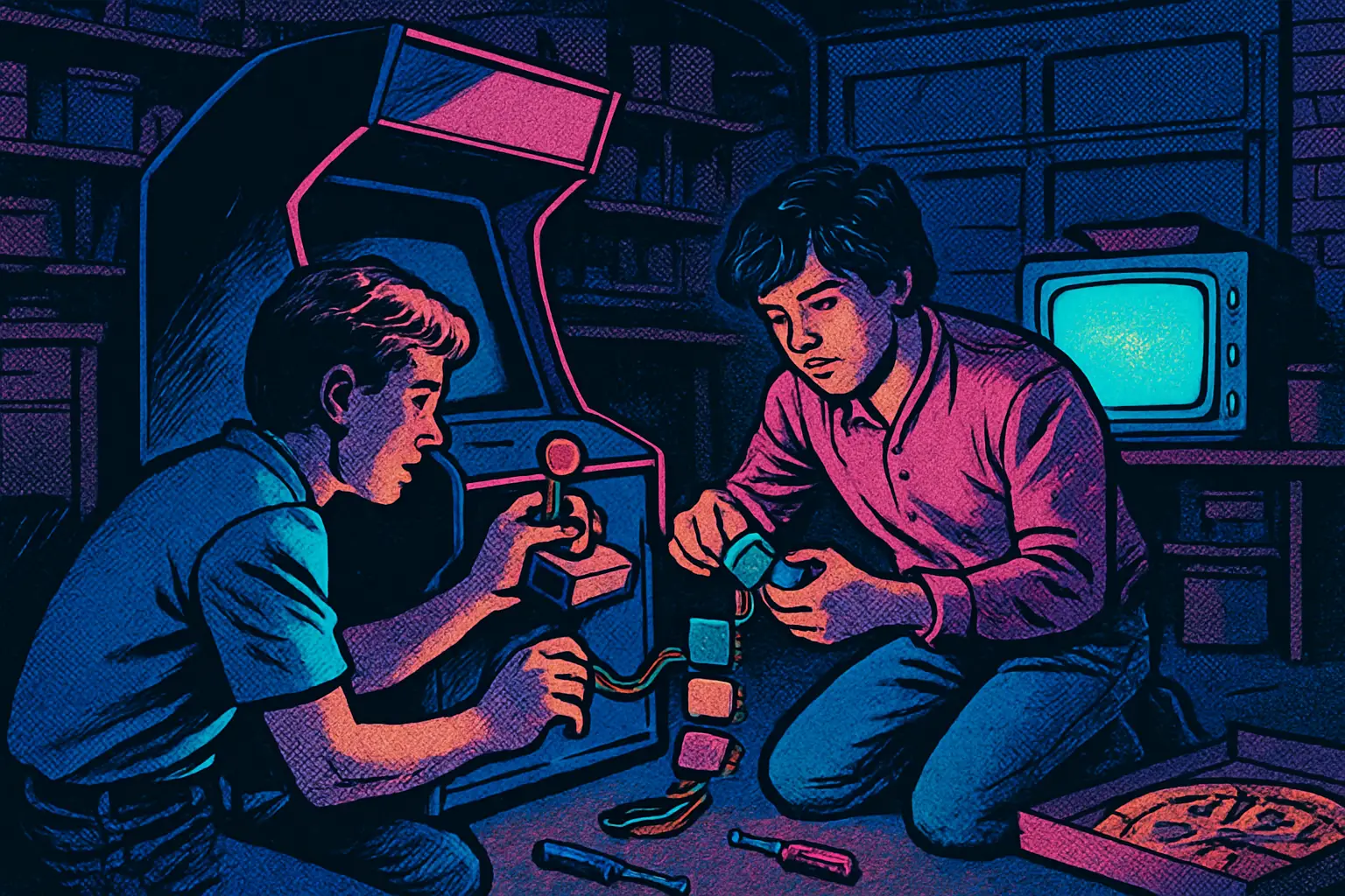 Cover illustration for Arduino UNO Q Arcade Bundle Builds a $90 Retro Console