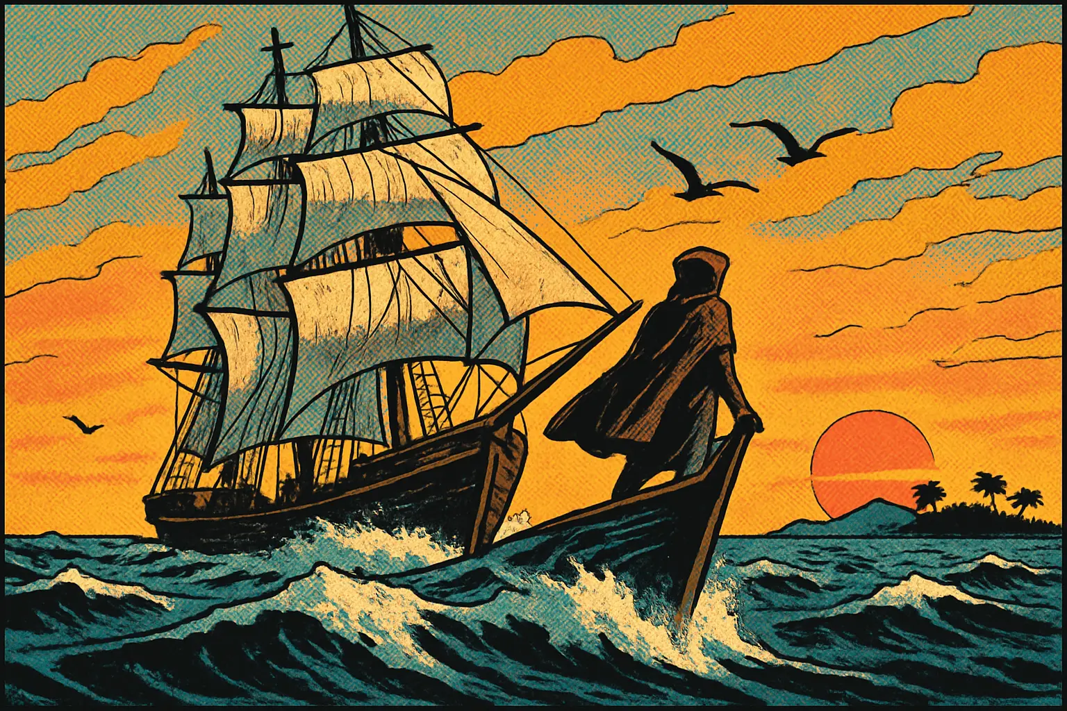 Cover illustration for Black Flag Resynced Remakes a Beloved Pirate Classic