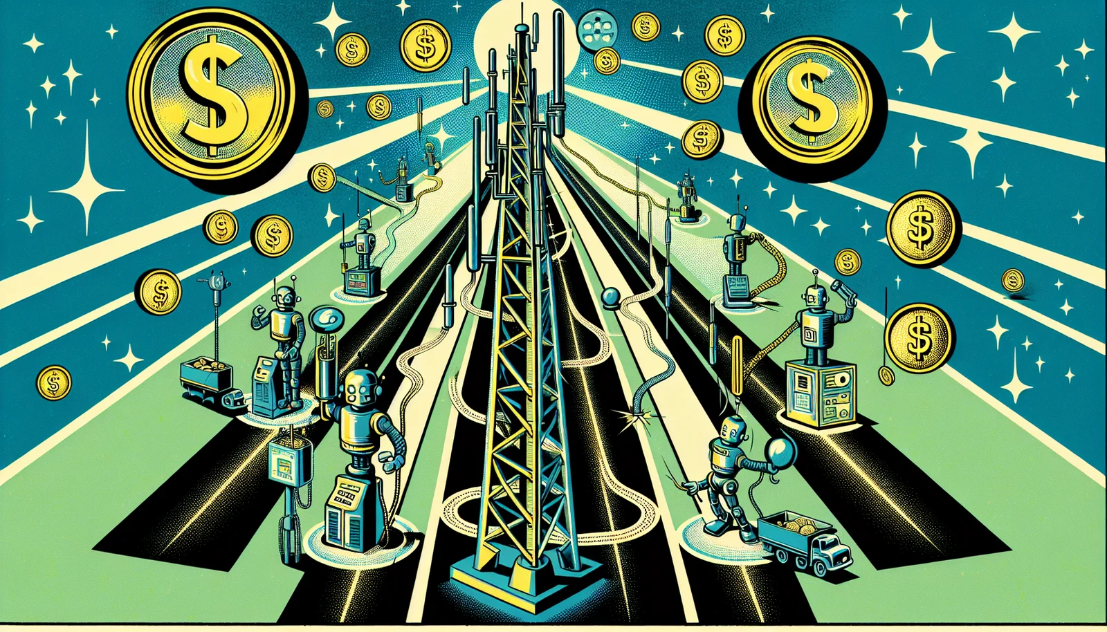 Cover illustration for AT&T Slashes AI Costs by 90 Percent Using Small Language Models That Process 27 Billion Tokens Daily