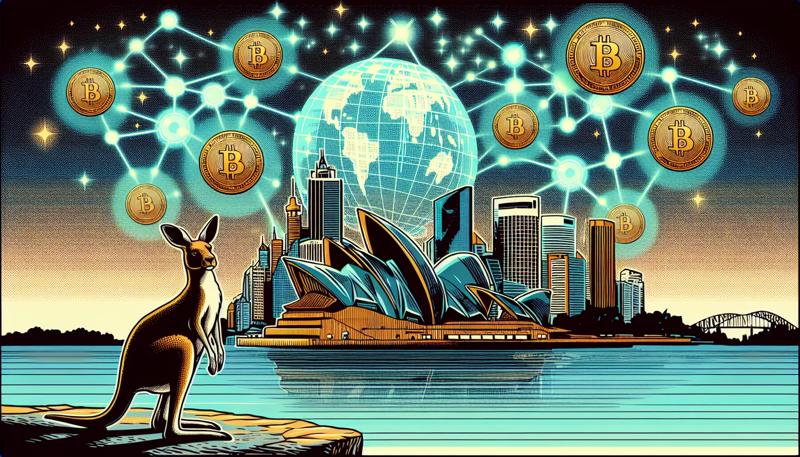 Cover illustration for Australia Passes Its First Crypto Law — Exchanges Must Get Licensed Now
