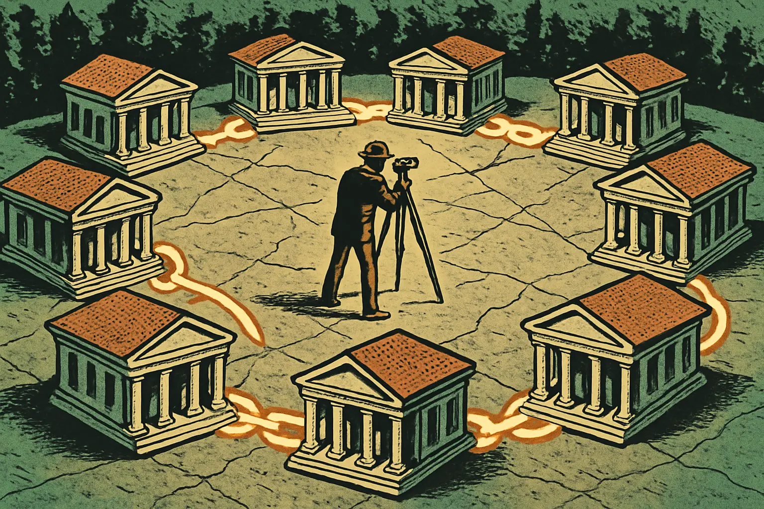 Cover illustration for BankChain Alliance Plans a Bank-Owned Blockchain for 2027