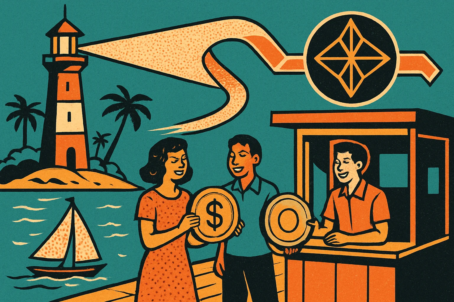 Cover illustration for Bermuda Goes On-Chain — Stellar Foundation Partnership Aims to Make Bermuda the First Fully On-Chain Economy