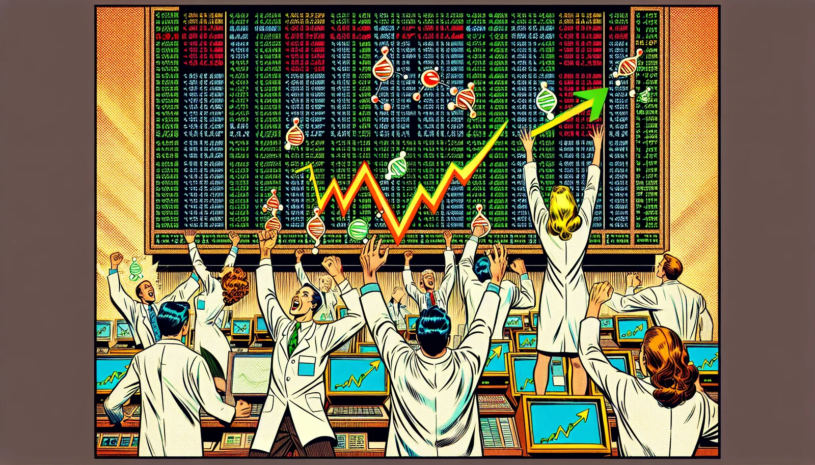 Cover illustration for Biotech Stocks Surge Double Digits as Regulatory Clarity Returns to the FDA