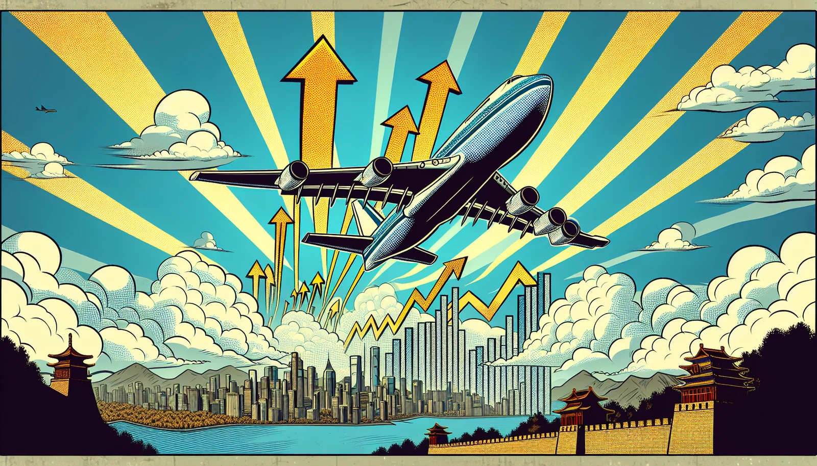 Cover illustration for Boeing Surges on Reports of a $100 Billion China Deal for 500 Jets — Defying the Broader Market Selloff
