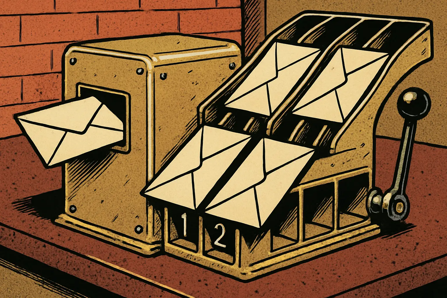 Cover illustration for Brave Email Aliases Give You 5 Free Burner Inboxes
