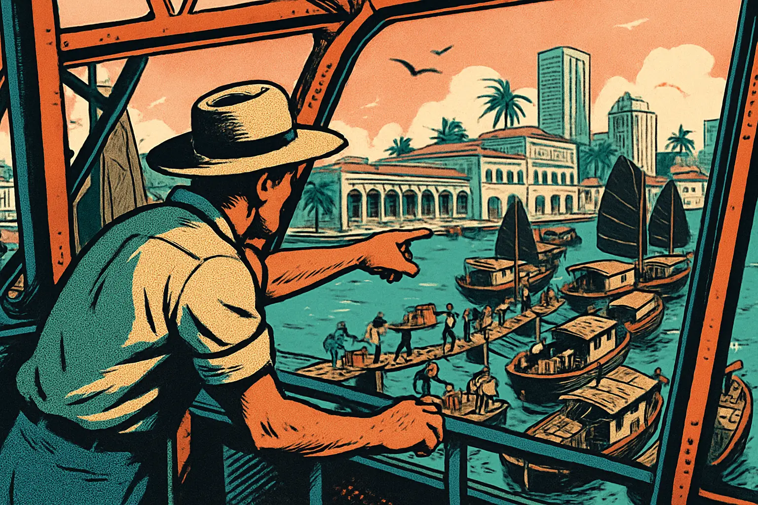 Cover illustration for Circle Buys Tazapay for $400M to Reach 100 Markets