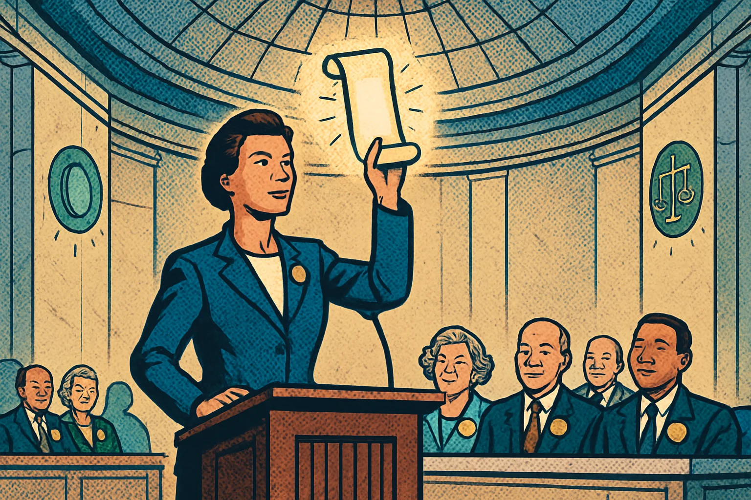 Cover illustration for CLARITY Act Clears Senate Banking 15-9 in a Historic Bipartisan Vote — Crypto's Big Regulatory Milestone