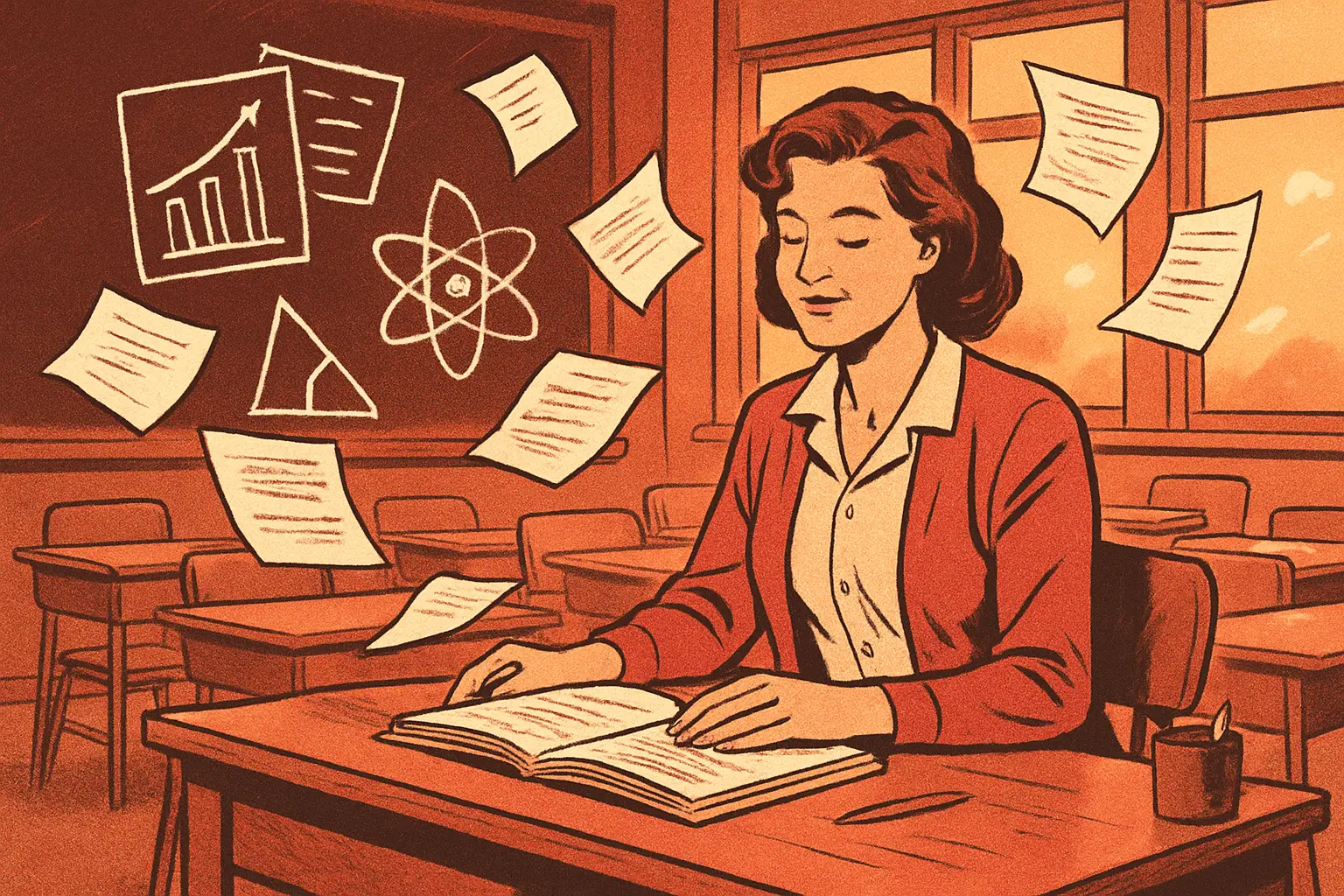 Cover illustration for Claude for Teachers Gives US K-12 Educators Free AI