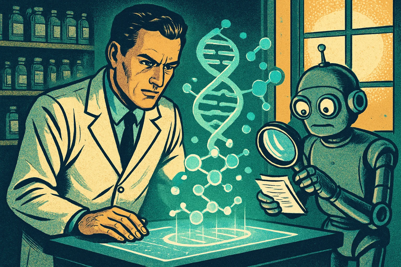 Cover illustration for Claude Science: An AI Workbench Built for Reproducible Research
