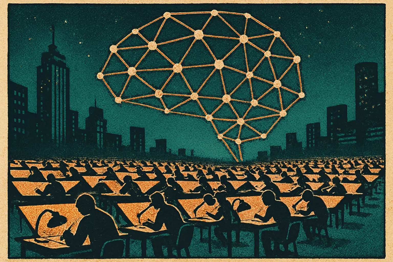 Cover illustration for Cognizant Claude Rollout Trains 40,000 Enterprise Staff
