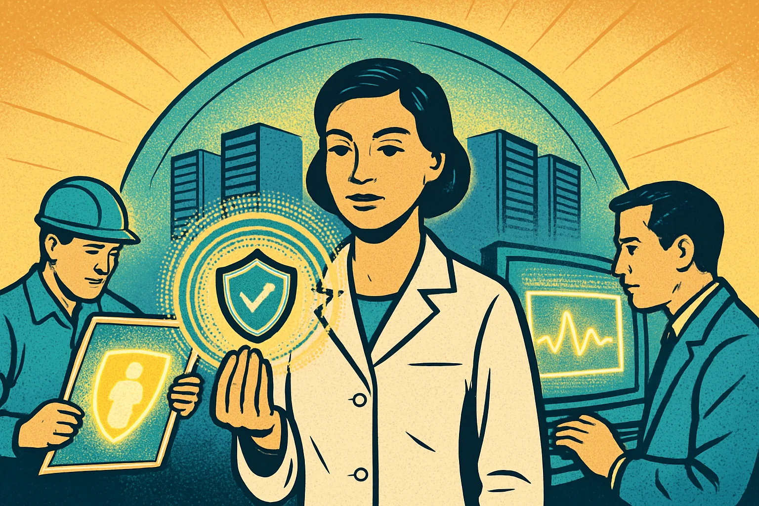 Cover illustration for Cognizant Launches Secure AI Services — A Build-Time and Run-Time Trust Platform for Agentic Enterprise AI