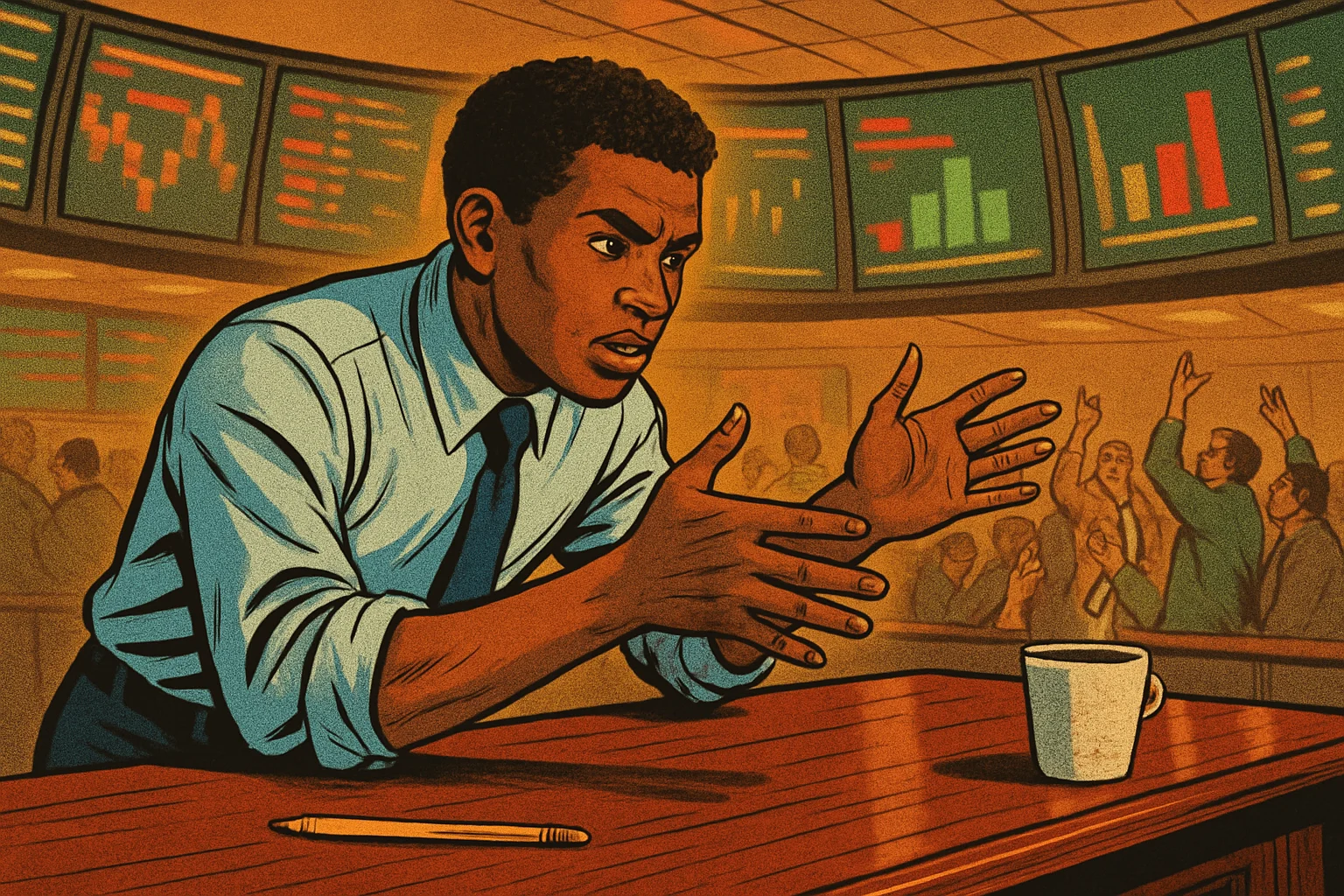 Cover illustration for Coinbase Brings Perpetual Equity Index Futures to US Markets — AI, Defense, China, and Tech100 Contracts Launch June 8