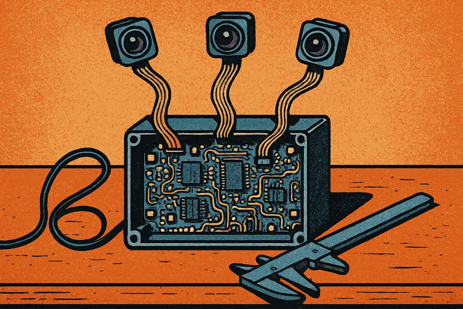 Cover illustration for D-Robotics RDK S100P Packs 128 TOPS Into a Robot Kit