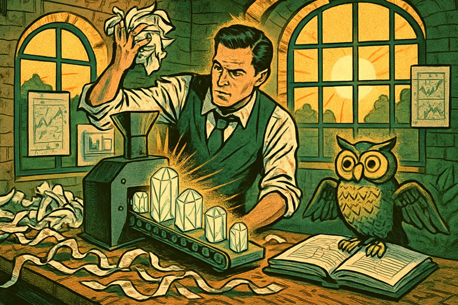 Cover illustration for Daloopa's $47M Series C: Clean Data Is AI Investing's New Moat