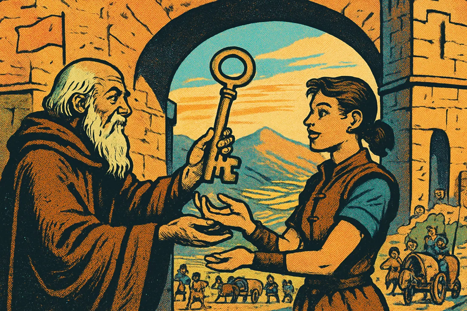Cover illustration for DNS Root Key Rollover: What KSK-2024 Means for Resolvers