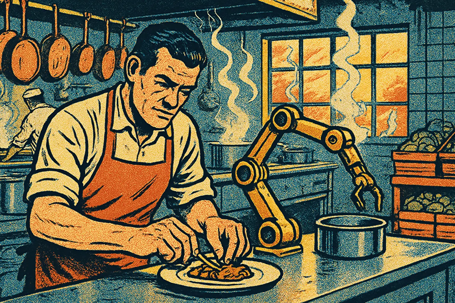 Cover illustration for Robot Model Trained on a Million Hours of Video