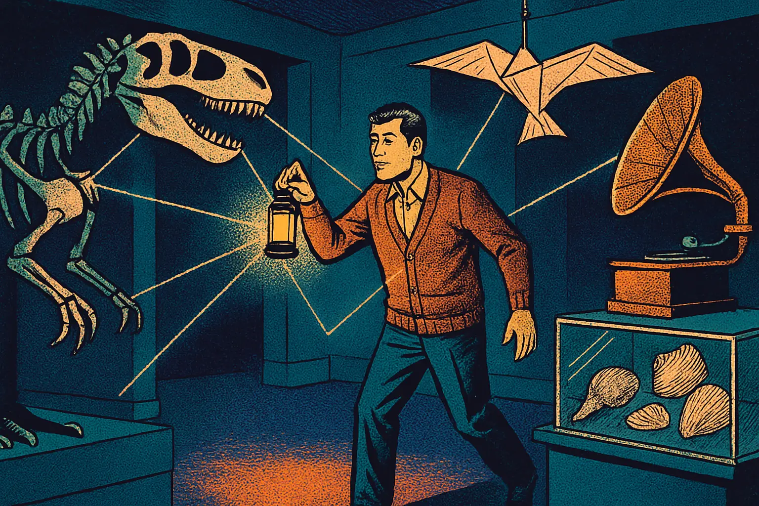 Cover illustration for EmbeddingGemma 2: On-Device Search for Text, Images, Audio