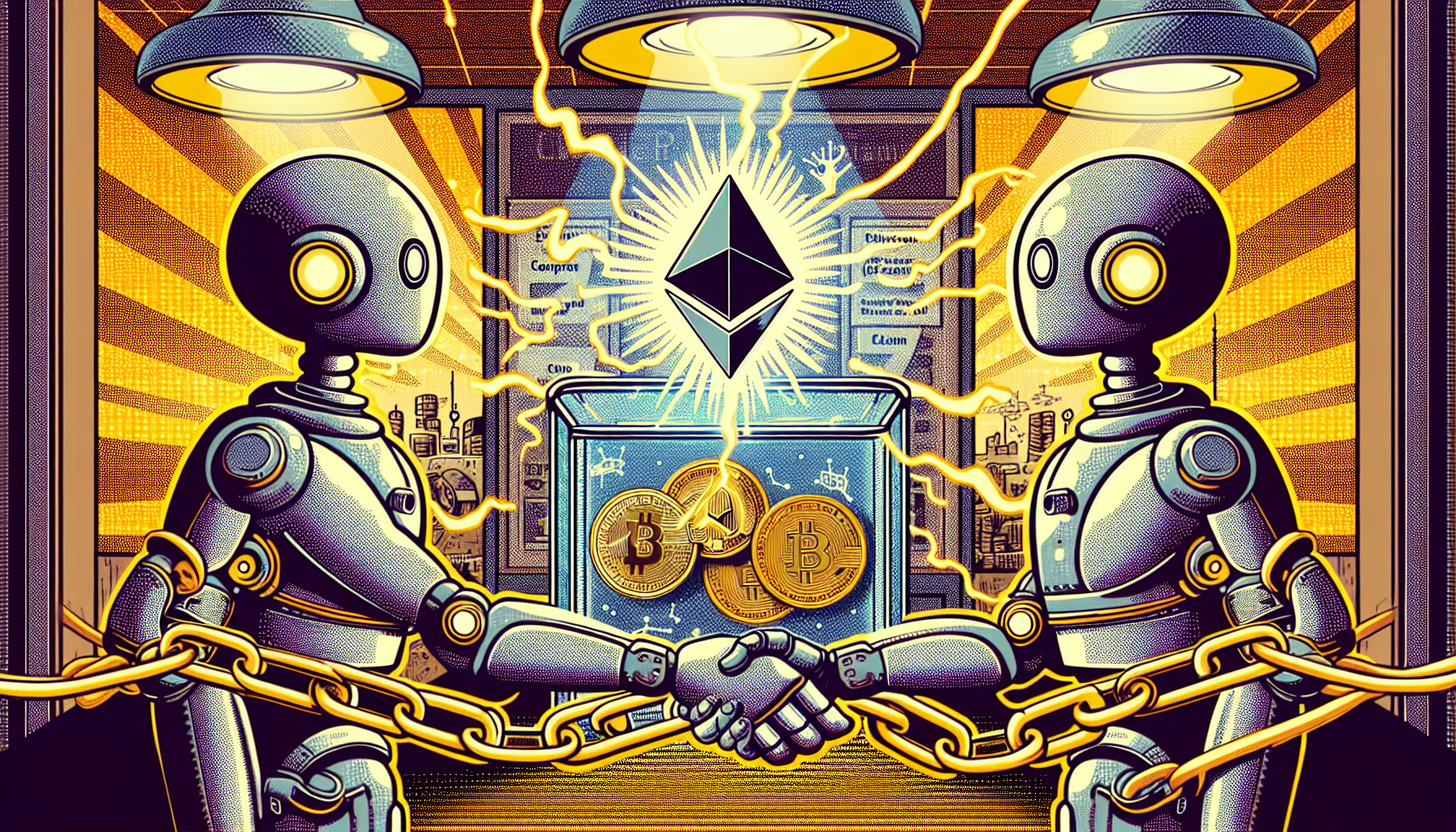 Cover illustration for Ethereum Gets a Commerce Layer for AI Agents — ERC-8183 Enables Trustless Hire-Deliver-Pay Workflows On-Chain