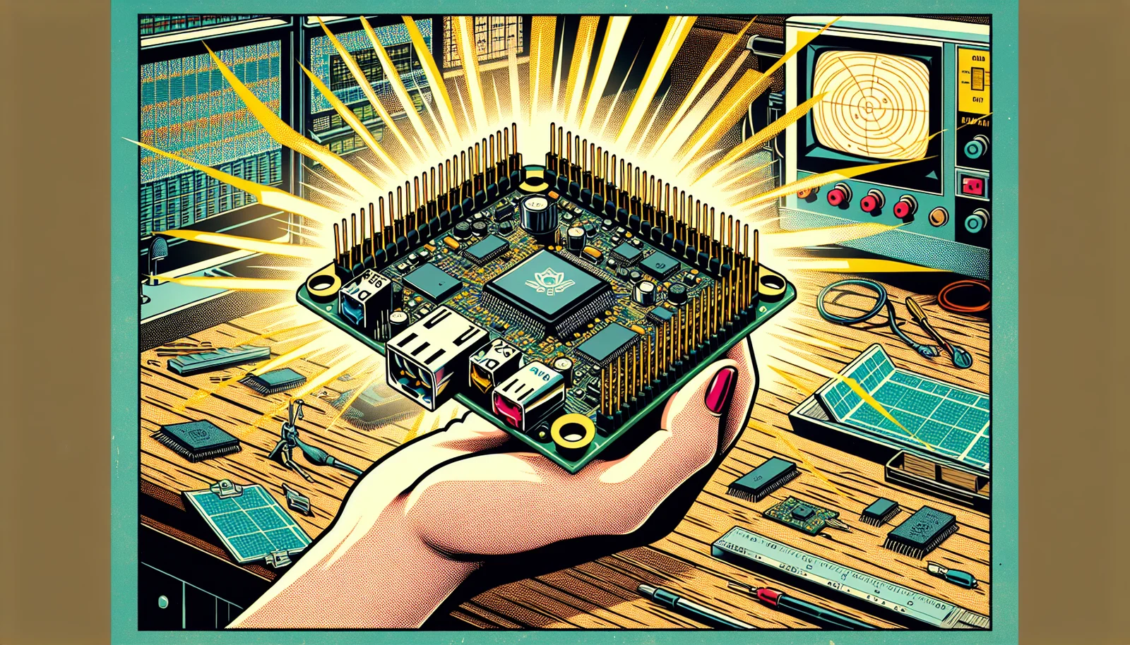 Cover illustration for ESP32-P4-Pi-VIEWE Brings Raspberry Pi's 40-Pin GPIO to a 400 MHz RISC-V Board