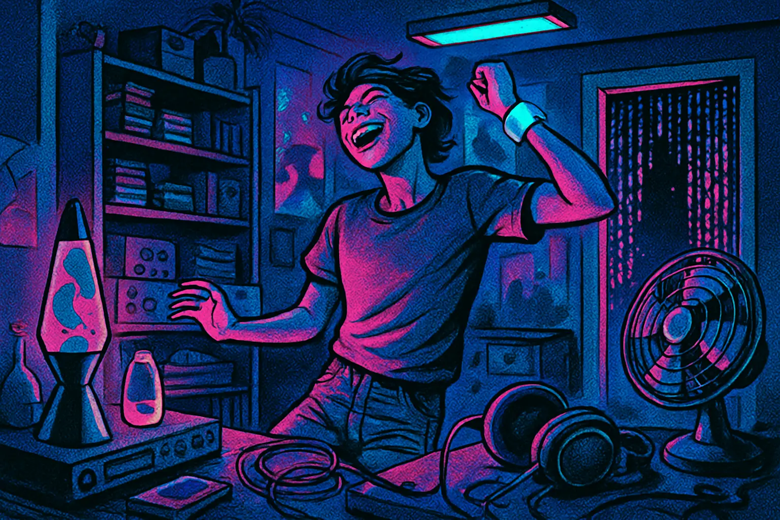 Cover illustration for ESP32-S3 Music Sequencer Doubles as a Slap Bracelet