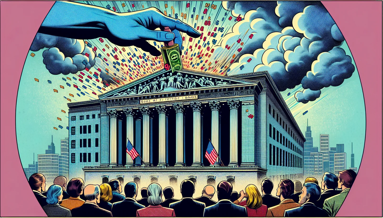 Cover illustration for The Fed Holds Rates at 3.5% and Projects Just One Cut in 2026 — Powell Says Inflation Isn't Falling as Fast as Hoped