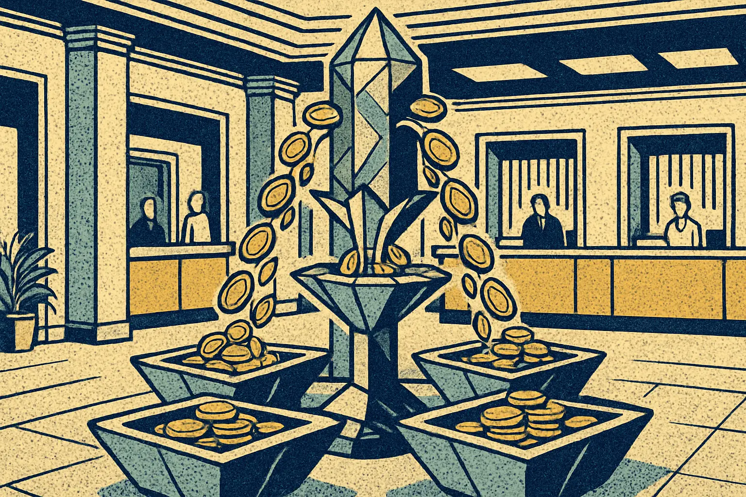 Cover illustration for Fidelity Ether ETF Staking Would Pay Quarterly Cash