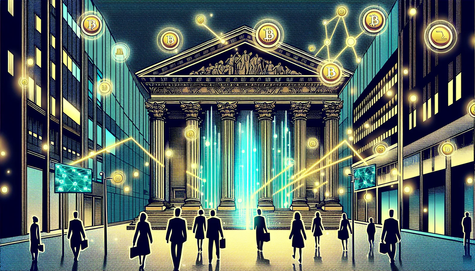 Cover illustration for Franklin Templeton Launches Franklin Crypto With Veteran Wall Street and Web3 Leadership