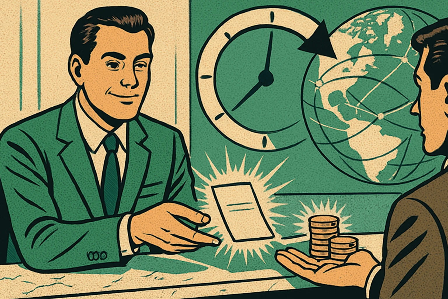 Cover illustration for FV Bank Becomes First U.S. Bank to Offer Stablecoin Invoicing