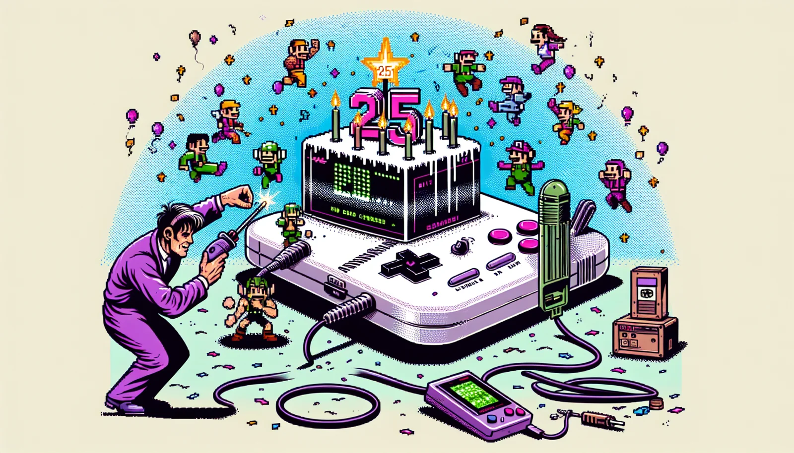 Cover illustration for Game Boy Advance Turns 25: Gaming Community Celebrates a Portable Legend