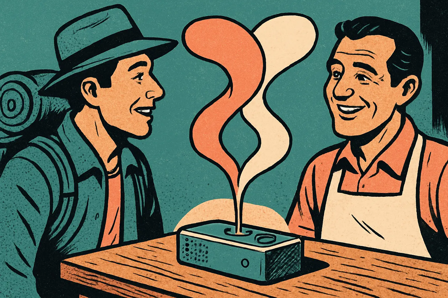 Cover illustration for Gemma Translator: Offline AI Translation on a Pi 5