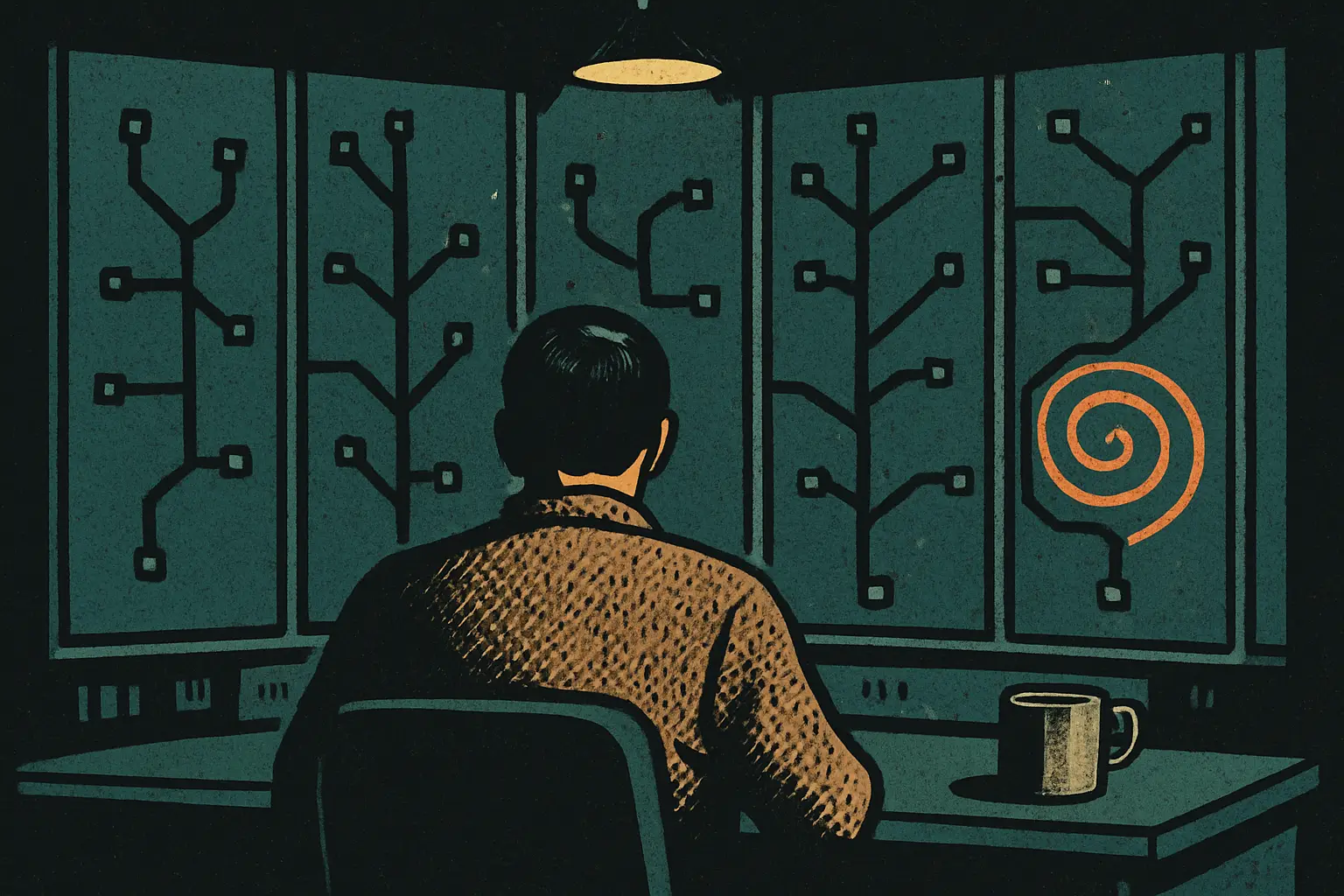 Cover illustration for Agent Anomaly Detection Watches AI Agents at Work