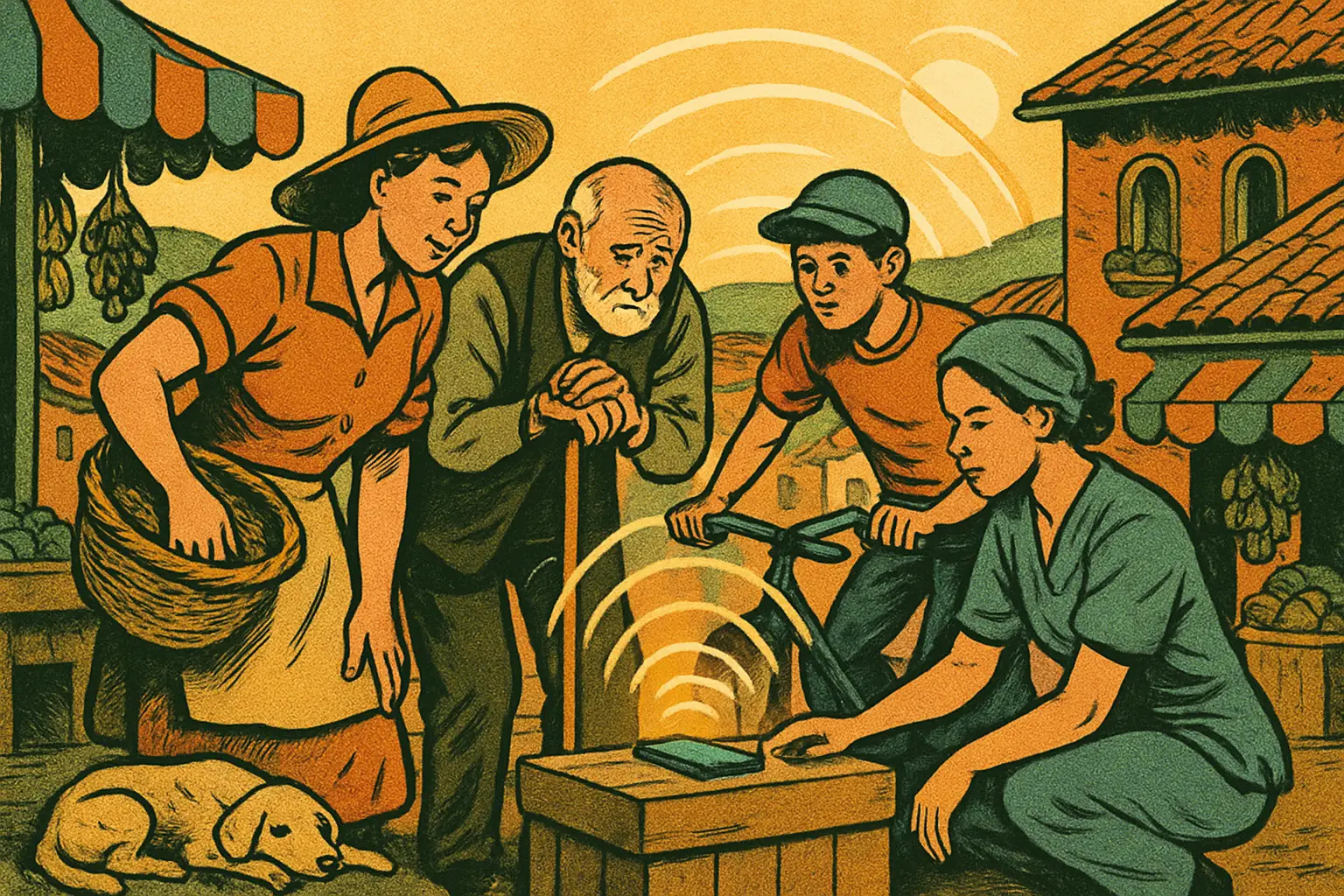 Cover illustration for Google AI Hits 300 Languages, Covering 86% of People