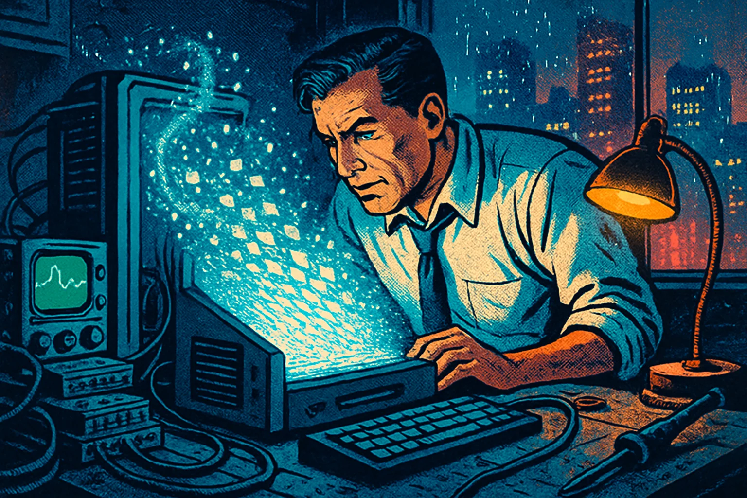Cover illustration for Google's DiffusionGemma Brings 4x-Faster Text Diffusion to Local AI