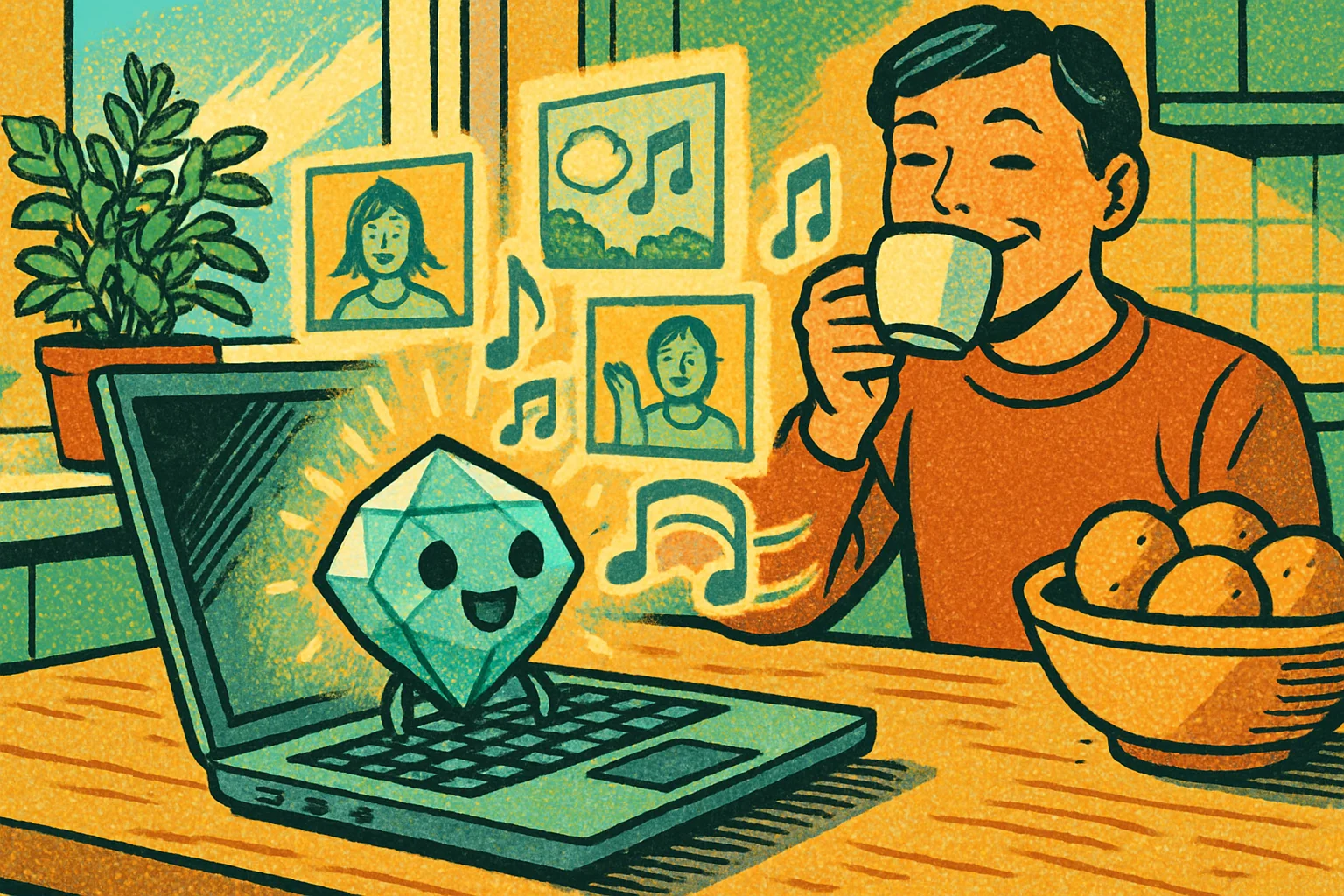 Cover illustration for Google's Gemma 4 12B Brings Multimodal AI to a 16GB Laptop