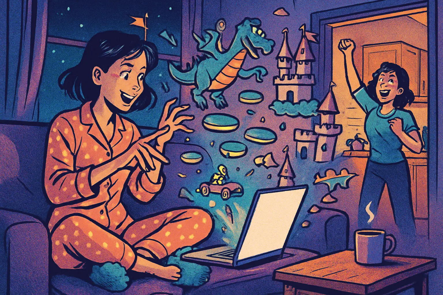 Cover illustration for Google Playground: How to Make Games by Typing a Prompt