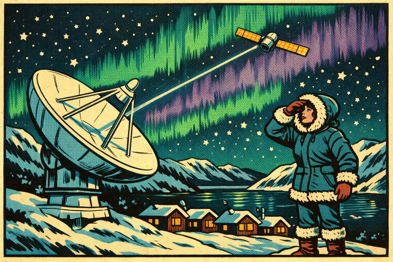 Cover illustration for Project Suncatcher: Google's First AI Answer From Orbit