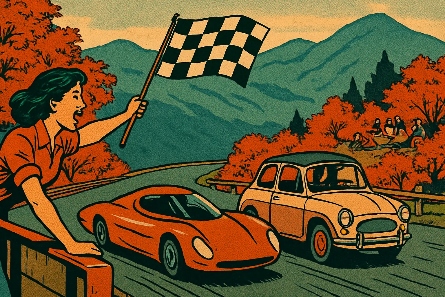 Cover illustration for Gran Turismo 7 Spec IV: New Cars, Sportsland SUGO and More