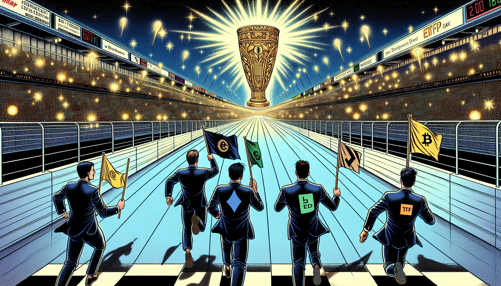 Cover illustration for Grayscale Files S-1 for Hyperliquid ETF on Nasdaq as HYPE ETF Race Heats Up