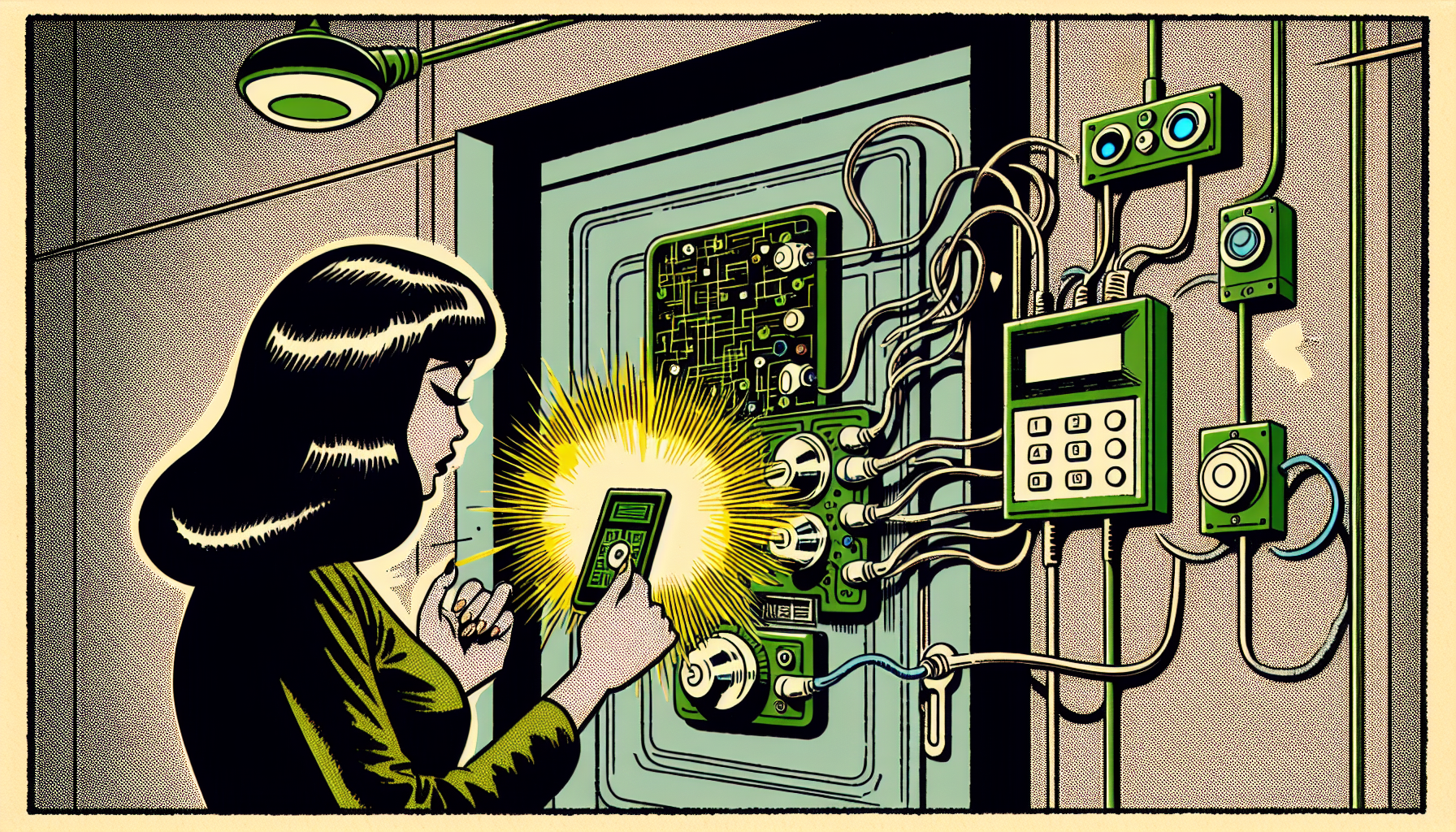 Cover illustration for This Arduino and Raspberry Pi Duo Powers a Two-Factor Entry System for a Community Hackerspace