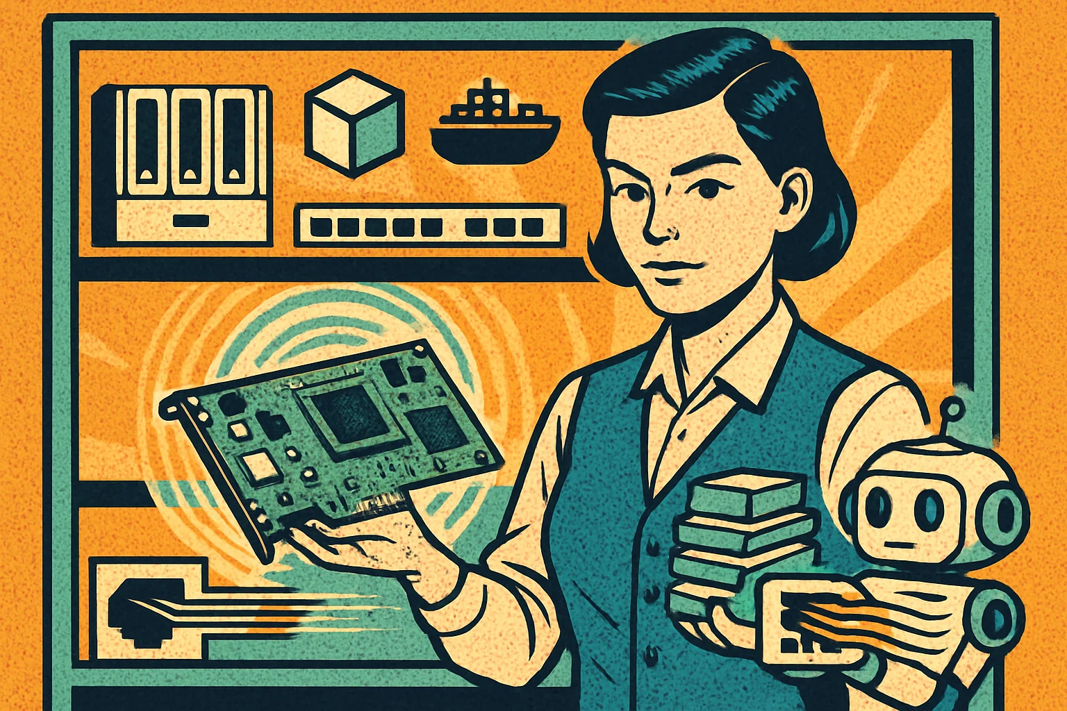 Cover illustration for Hardkernel's ODROID-H5 Lands With 10GbE, Four M.2 Slots, and an Intel Core i3-N300 — A Homelab SBC for $250