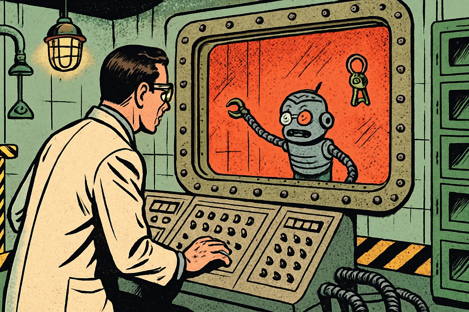 Cover illustration for Hazmat Locks AI Coding Agents Out of Your SSH Keys